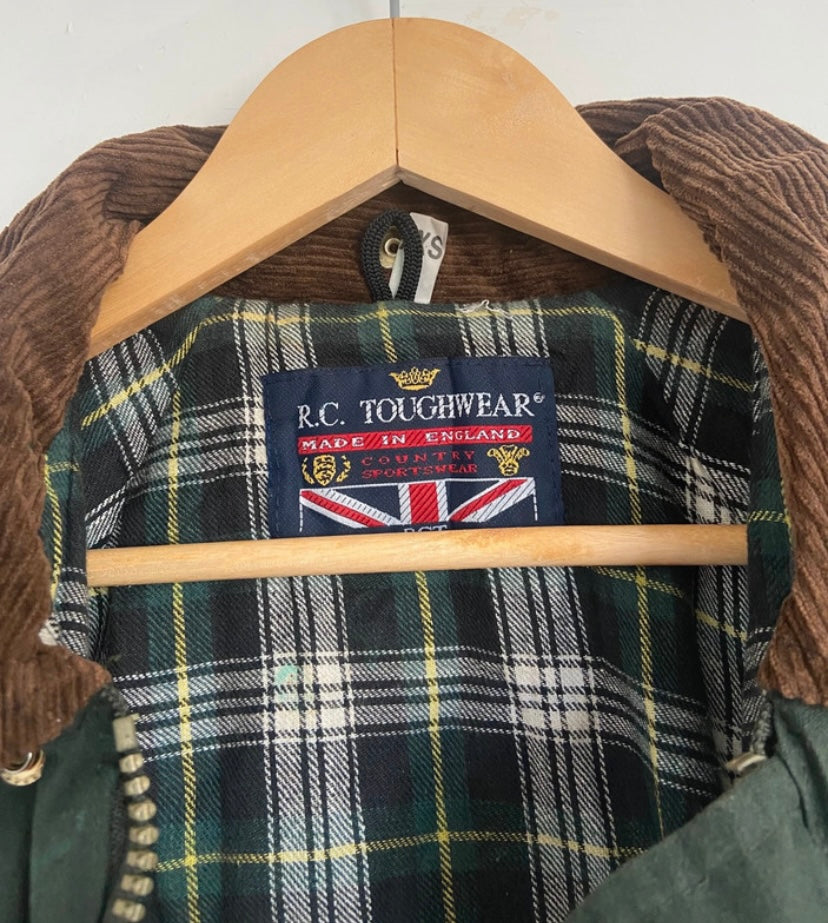 Men’s Dark Green Men’s Wax Jacket 40” XL