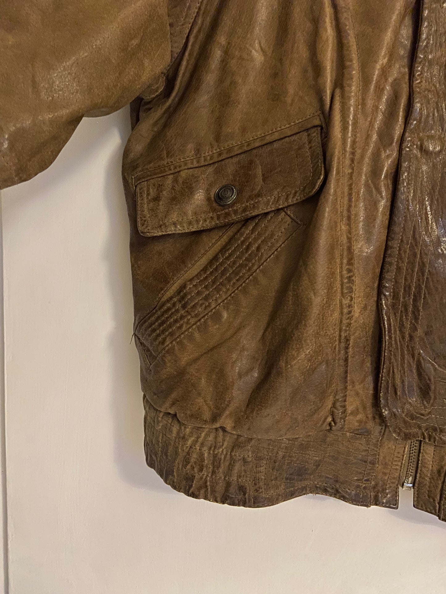 Men’s ‘Adventure Bound’ Vintage Leather Jacket 42”
