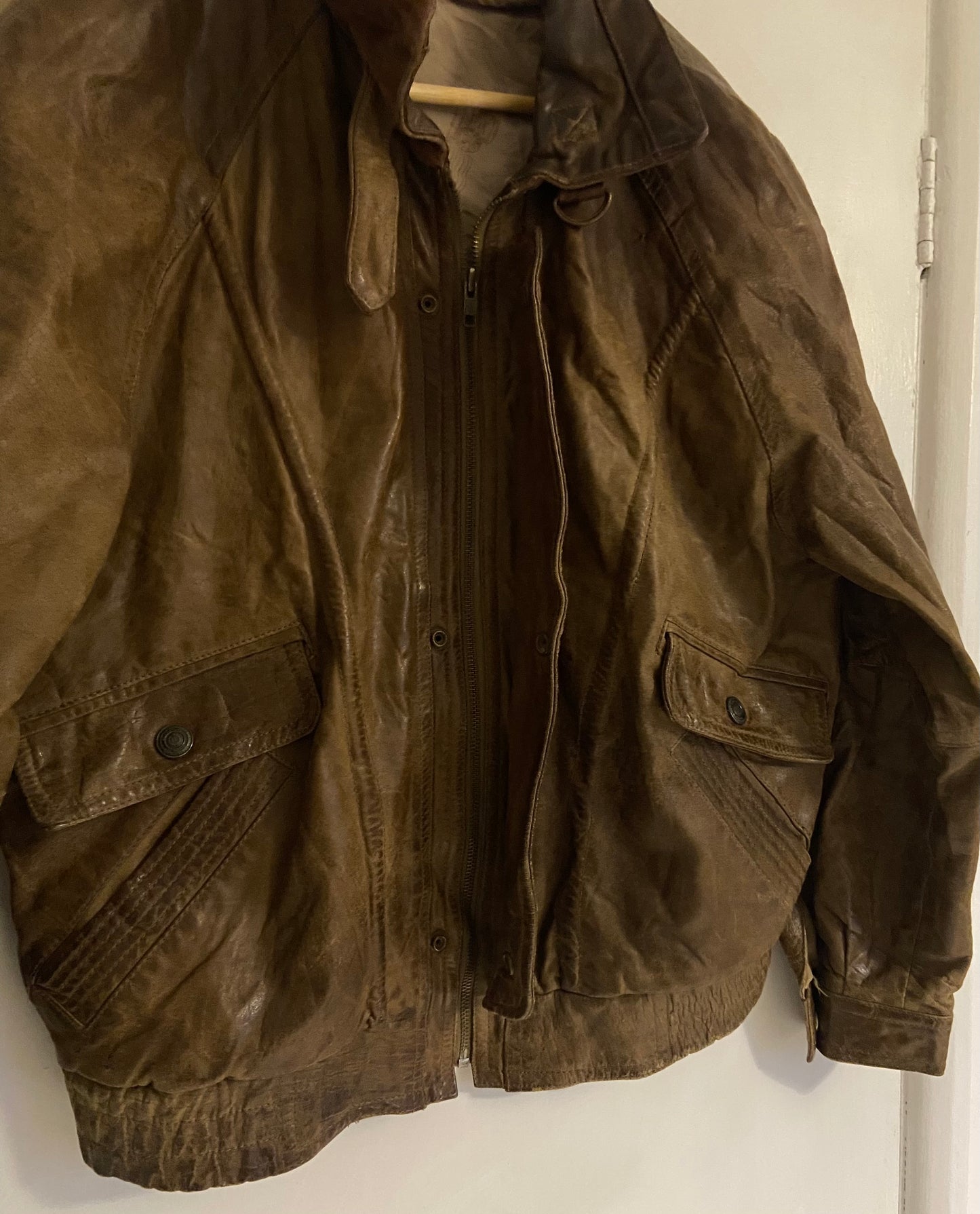 Men’s ‘Adventure Bound’ Vintage Leather Jacket 42”
