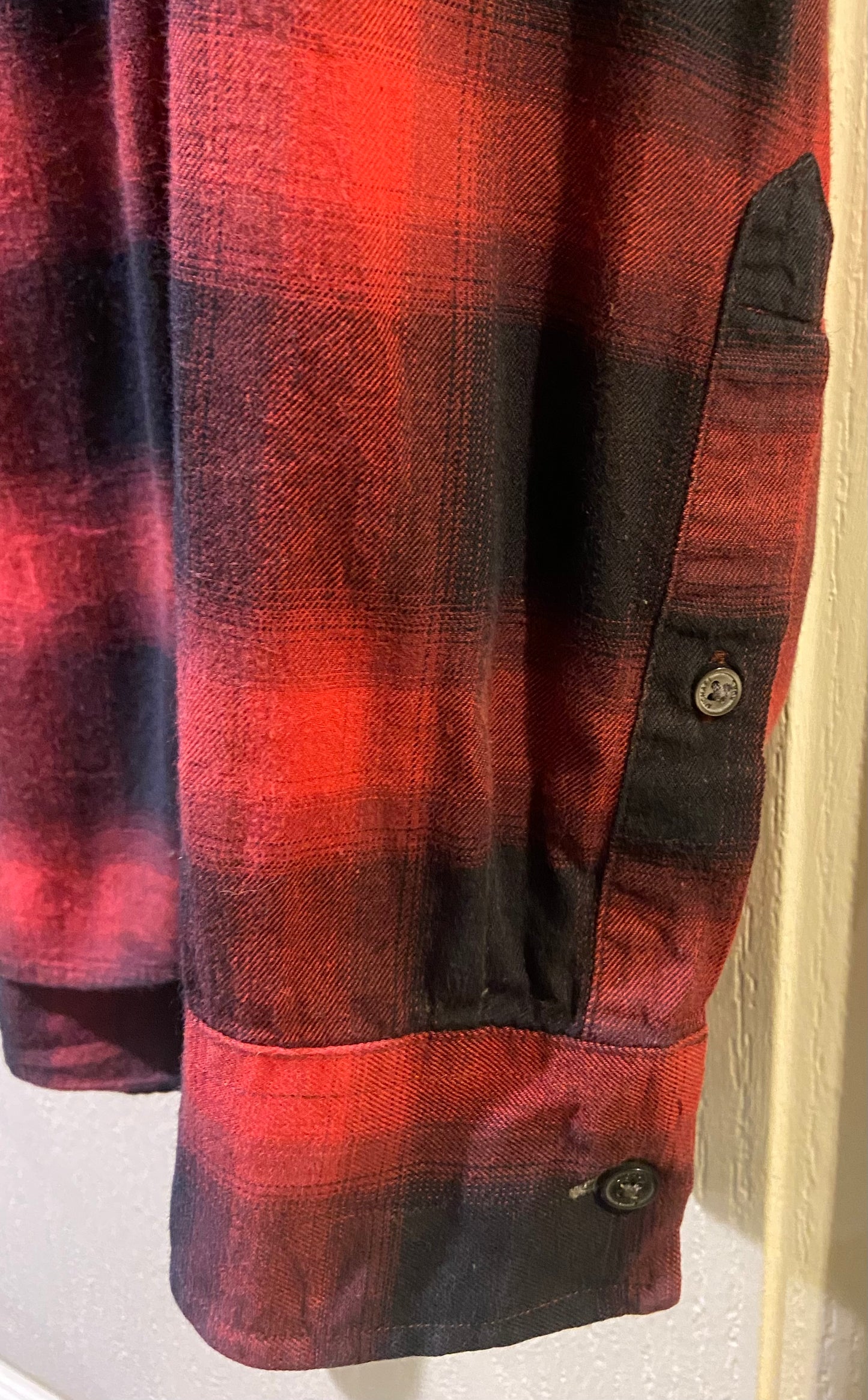 Men’s Michael Kors Cotton Flannel Checked Lumberjack Shirt Size L