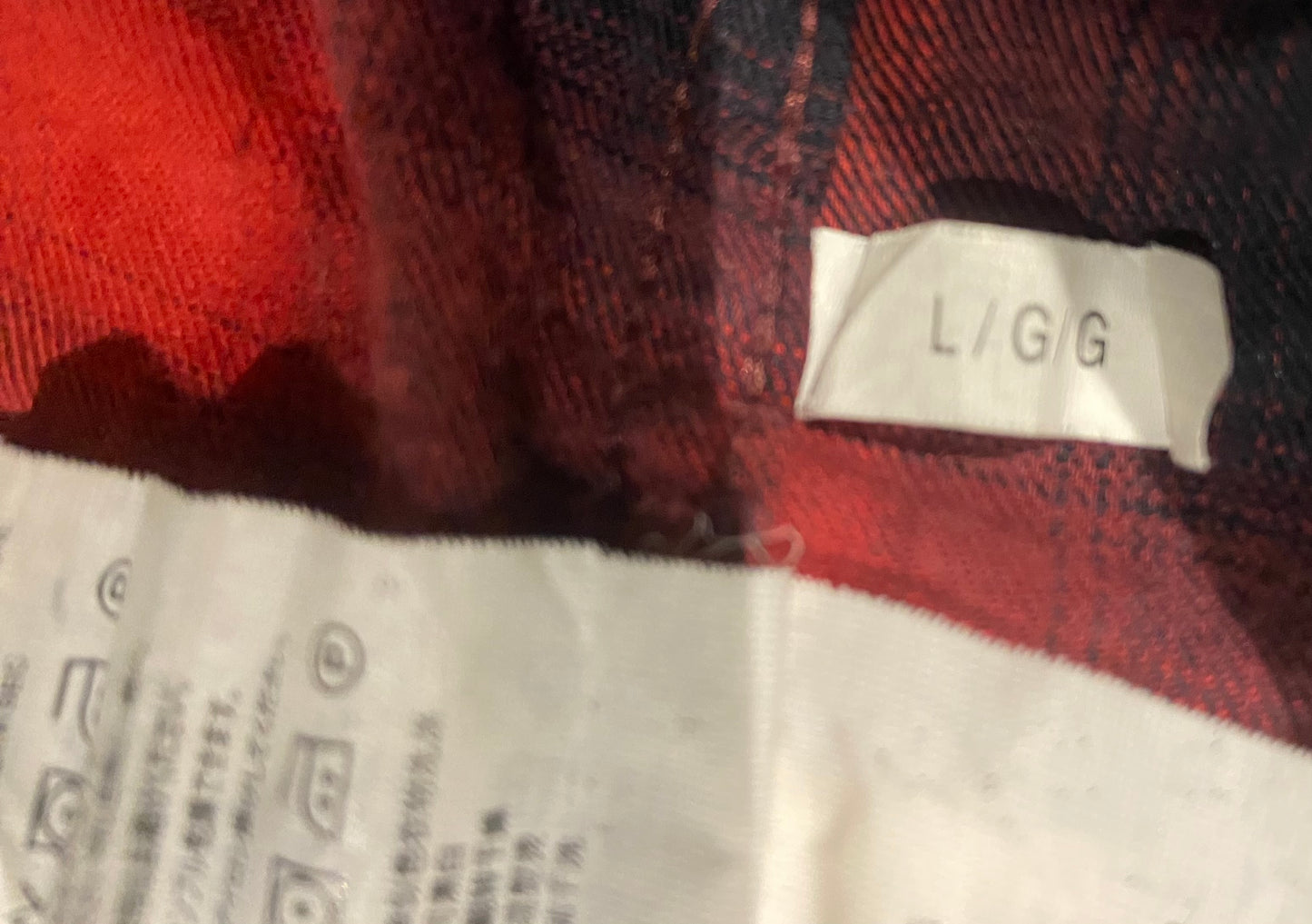 Men’s Michael Kors Cotton Flannel Checked Lumberjack Shirt Size L