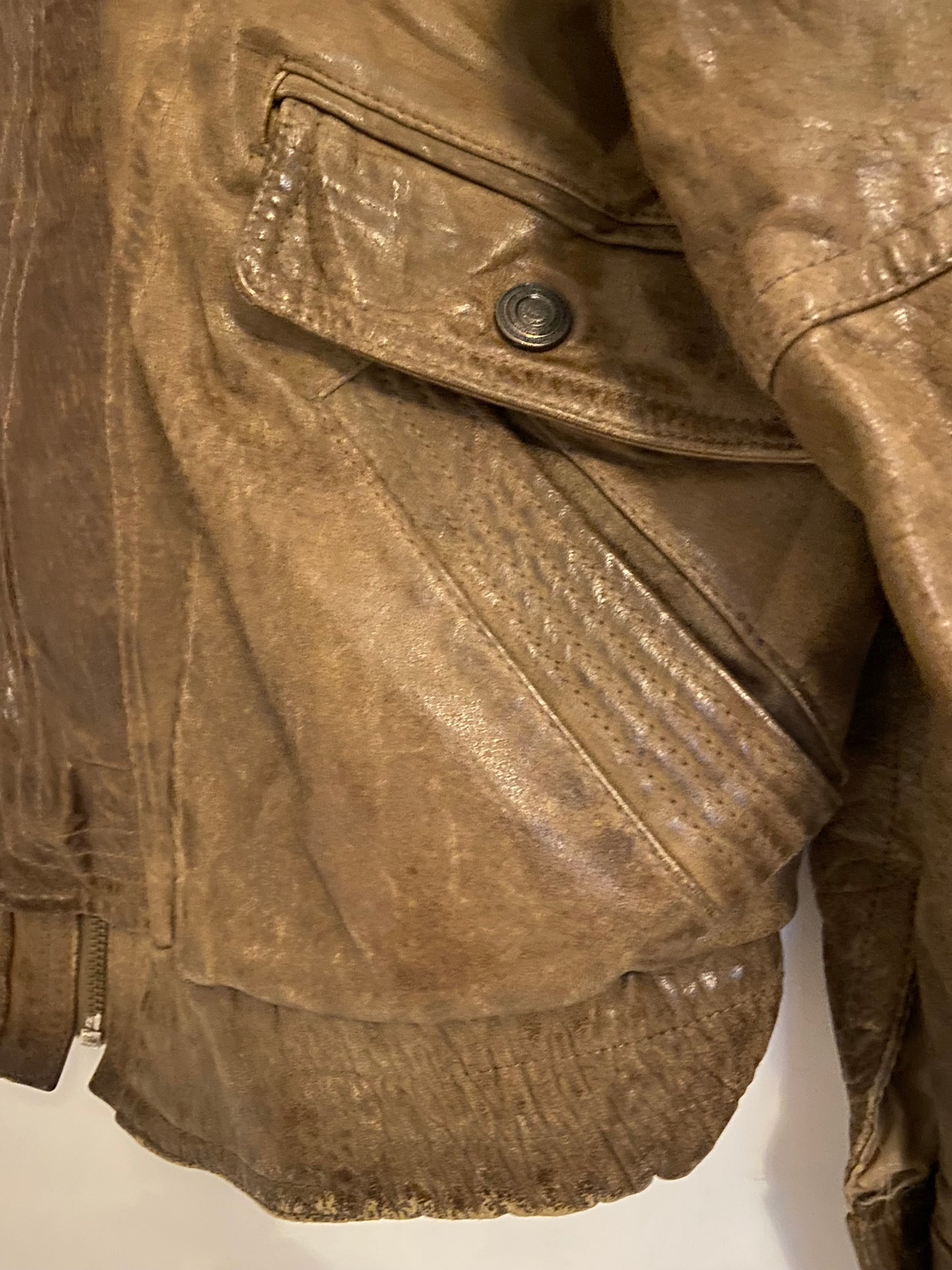 Men’s ‘Adventure Bound’ Vintage Leather Jacket 42”