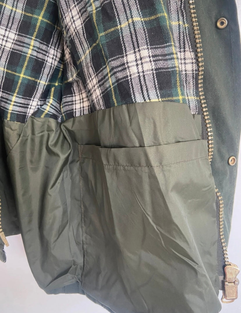 Men’s Dark Green Men’s Wax Jacket 40” XL
