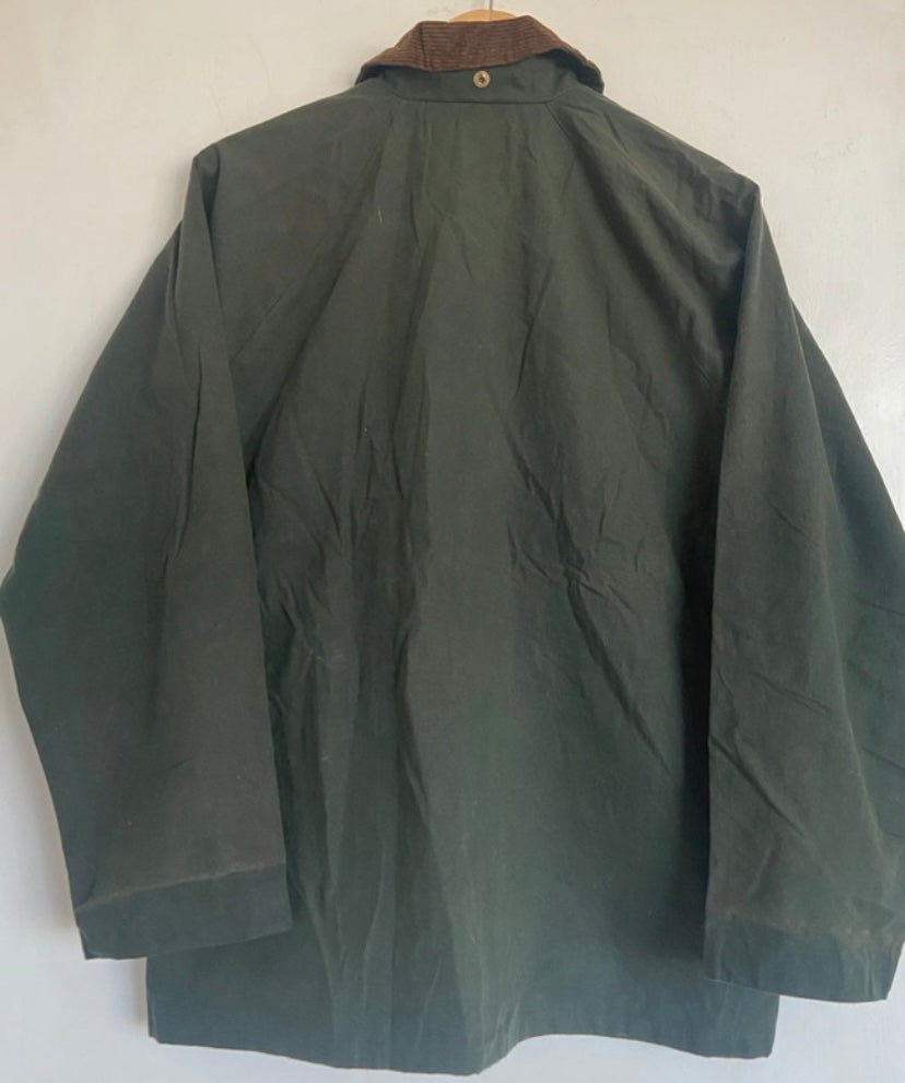 Men’s Dark Green Men’s Wax Jacket 40” XL