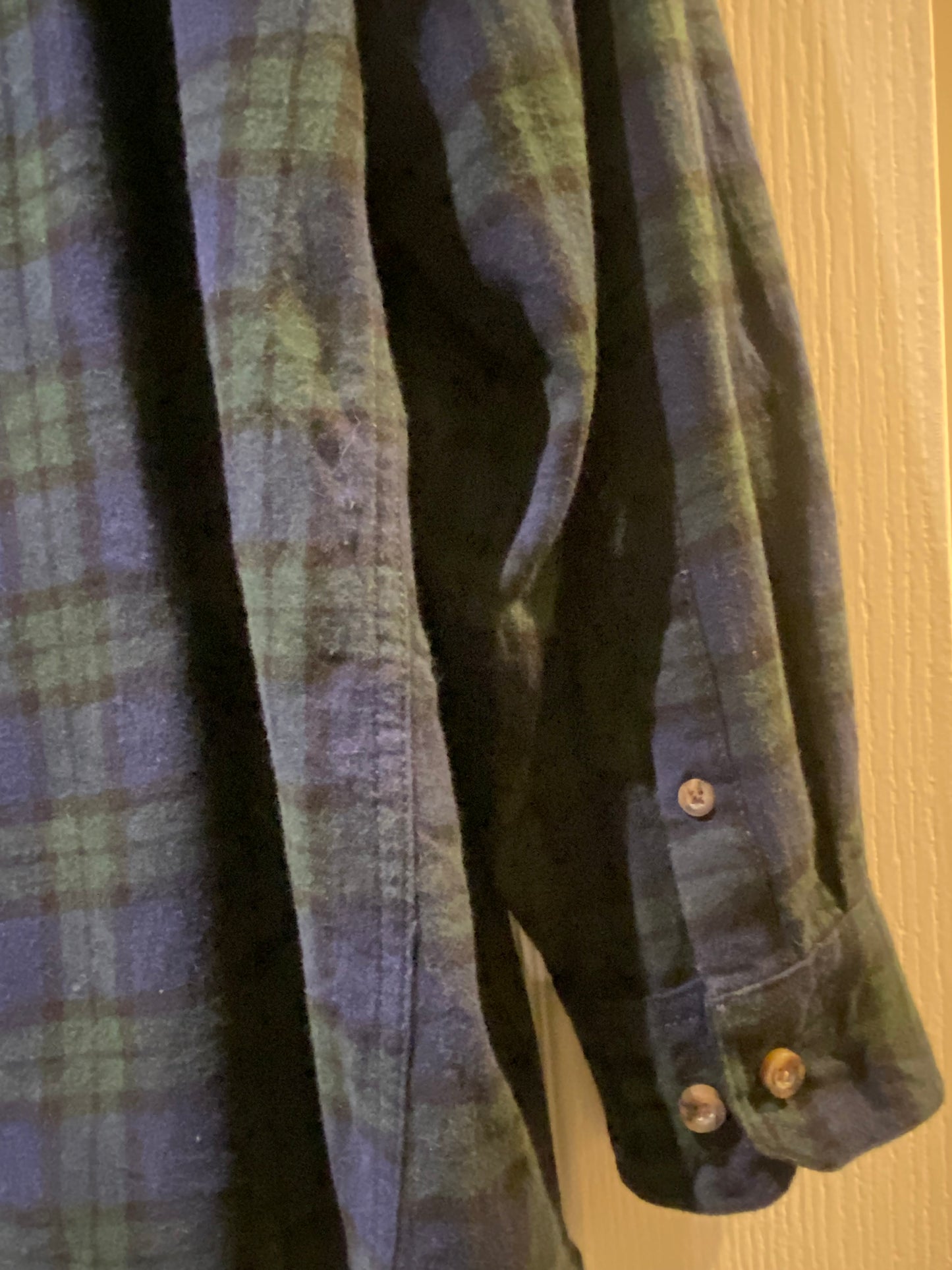 Outdoor Life USA Men’s Tartan Check Cotton Flannel Shirt Size XL
