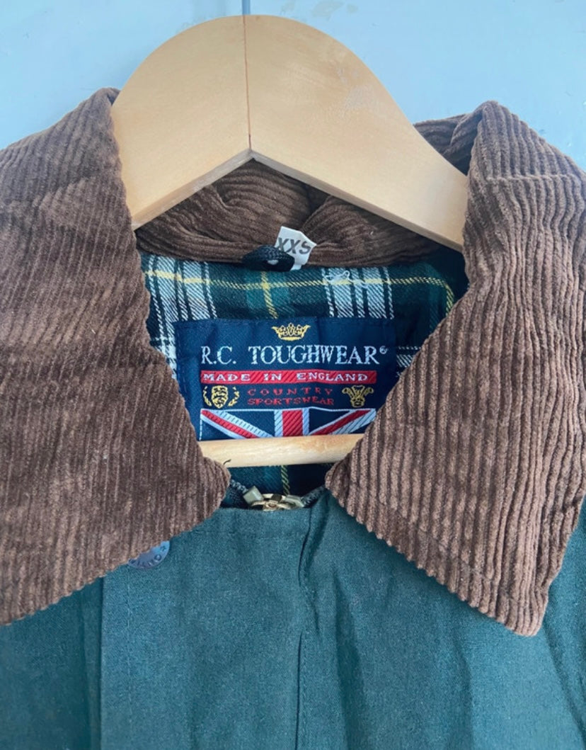 Men’s Dark Green Men’s Wax Jacket 40” XL