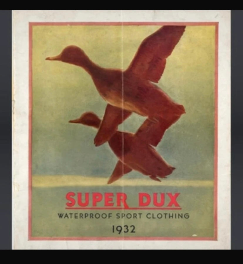 Carhartt Rare Super Dux Vintage 1930s Mens Hunting Jacket 42” Game Pocket Brown Duck Cotton