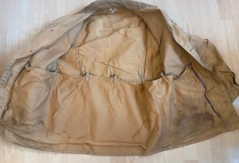 Carhartt Rare Super Dux Vintage 1930s Mens Hunting Jacket 42” Game Pocket Brown Duck Cotton